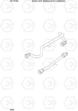 9420 ENG CNT MODULE PLUMBING HL770-9A, Hyundai
