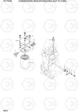 9610 CORROSION RESISTOR(COOLANT FILTER) HL770-9A, Hyundai