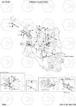 2040 FRONT ELECTRIC HL770-9S, Hyundai