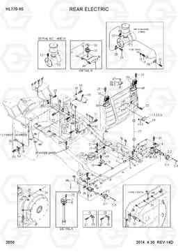 2050 REAR ELECTRIC HL770-9S, Hyundai