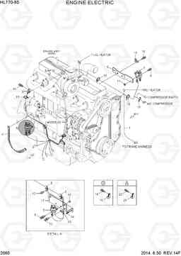 2060 ENGINE ELECTRIC HL770-9S, Hyundai