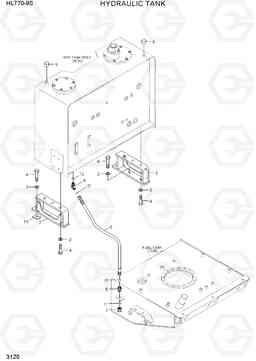 3120 HYDRAULIC TANK HL770-9S, Hyundai