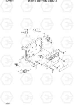 9490 ENGINE CONTROL MODULE(ECM) HL770-9S, Hyundai