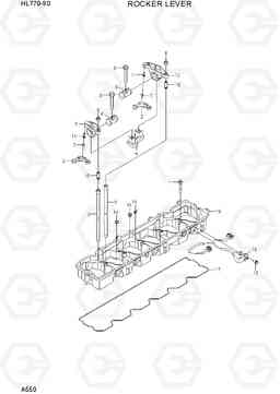 A550 ROCKER LEVER HL770-9S, Hyundai