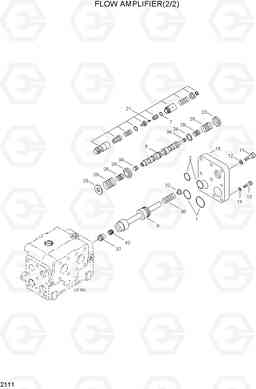 2111 FLOW AMPLIFIER(2/2) HL780-3, Hyundai