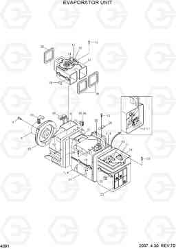 4091 EVAPORATOR UNIT HL780-3, Hyundai