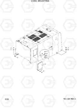 5122 COWL MOUNTING HL780-3, Hyundai