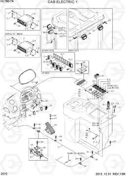 2010 CAB ELECTRIC 1 HL780-7A, Hyundai