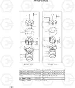 4011 MAIN PUMP(2/2) HL780-7A, Hyundai