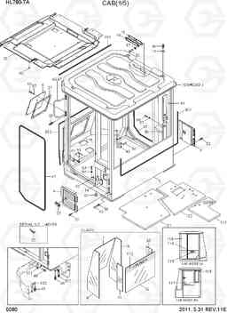 5080 CAB(1/5) HL780-7A, Hyundai