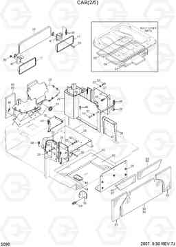 5090 CAB(2/5) HL780-7A, Hyundai