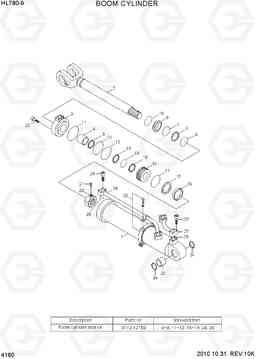 4160 BOOM CYLINDER HL780-9, Hyundai