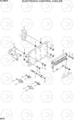 9470 ELECTRONIC CONTROL COOLER HL780-9, Hyundai