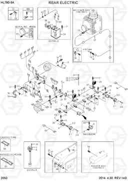 2050 REAR ELECTRIC HL780-9A, Hyundai