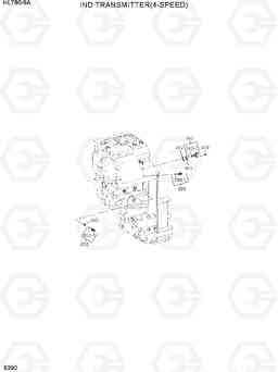 6390 IND TRANSMITTER(4-SPEED) HL780-9A, Hyundai