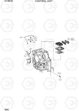 6665 CONTROL UNIT HL780-9A, Hyundai