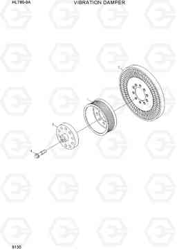 9130 VIBRATION DAMPER HL780-9A, Hyundai