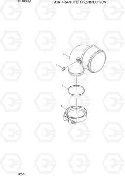 9330 AIR TRANSFER CONNECTION HL780-9A, Hyundai