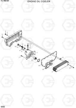 9350 ENGINE OIL COOLER HL780-9A, Hyundai