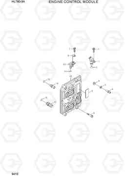 9410 ENGINE CONTROL MODULE HL780-9A, Hyundai