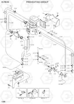 1200 PREHEATING GROUP HL780-9S, Hyundai