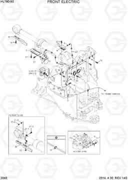 2040 FRONT ELECTRIC HL780-9S, Hyundai