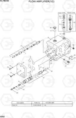 4050 FLOW AMPLIFIER(1/2) HL780-9S, Hyundai