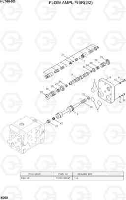 4060 FLOW AMPLIFIER(2/2) HL780-9S, Hyundai