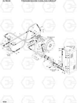 6050 TRANSMISSION COOLING GROUP HL780-9S, Hyundai