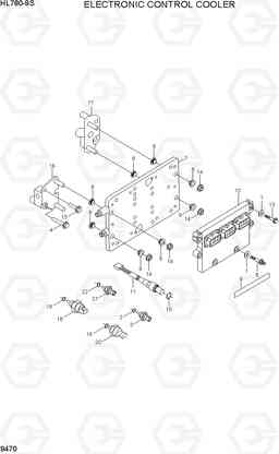 9470 ELECTRONIC CONTROL COOLER HL780-9S, Hyundai