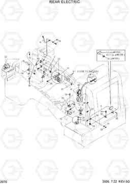 2070 REAR ELECTRIC HL780-3A, Hyundai