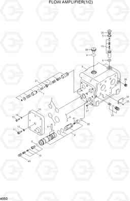 4050 FLOW AMPLIFIER(1/2) HL780-3A, Hyundai