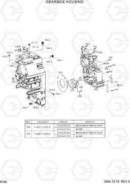 6160 GEARBOX HOUSING HL780-3A, Hyundai