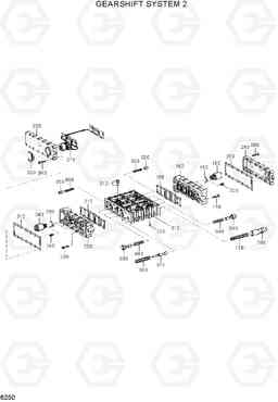 6250 GEARSHIFT SYSTEM 2 HL780-3A, Hyundai