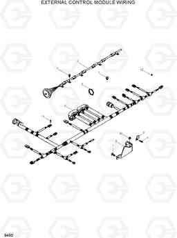 9490 EXTERNAL CONTROL MODULE WIRING HL780-3A, Hyundai