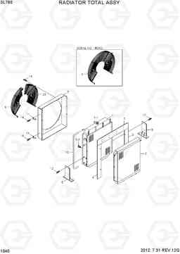 1040 RADIATOR TOTAL ASSY SL760, Hyundai