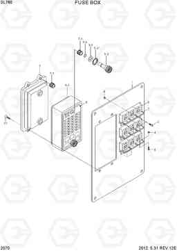 2070 FUSE BOX SL760, Hyundai