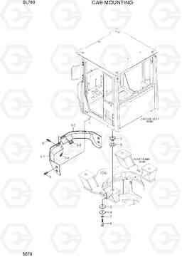 5070 CAB MOUNTING SL760, Hyundai