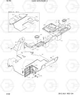 5140 CAB INTERIOR 3 SL760, Hyundai