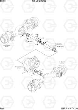 6030 DRIVE LINES SL760, Hyundai