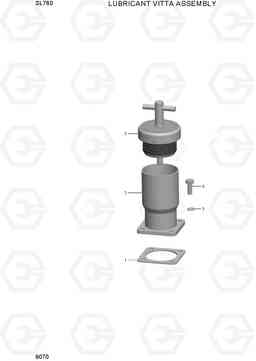 9070 LUBRICANT VITTA ASSEMBLY SL760, Hyundai