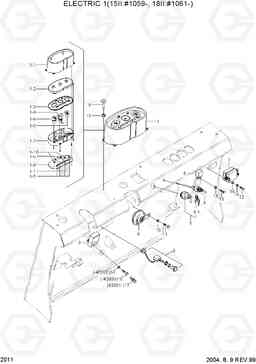 2011 ELECTRIC 1(15II:#1059-,18II:#1061-) HLF15/18II, Hyundai