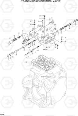 4040 TRANSMISSION CONTROL VALVE HLF15/18II, Hyundai