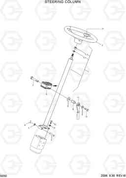 5030 STEERING COLUMN HLF15/18II, Hyundai