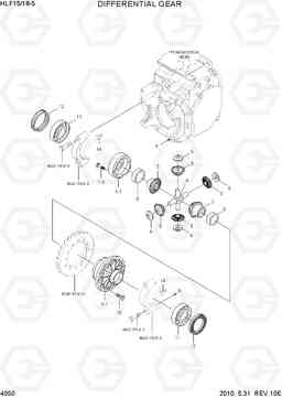 4050 DIFFERENTIAL GEAR HLF15/18-5, Hyundai