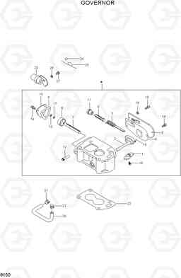 9150 GOVERNOR HLF15/18-5, Hyundai