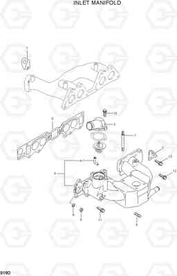 9180 INLET MANIFOLD HLF15/18-5, Hyundai