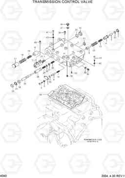 4040 TRANSMISSION CONTROL VALVE HLF15/18CIII, Hyundai