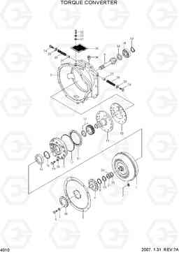 4010 TORQUE CONVERTER HLF15/18C-5, Hyundai