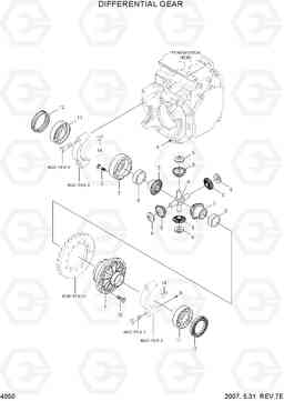 4050 DIFFERENTIAL GEAR HLF15/18C-5, Hyundai